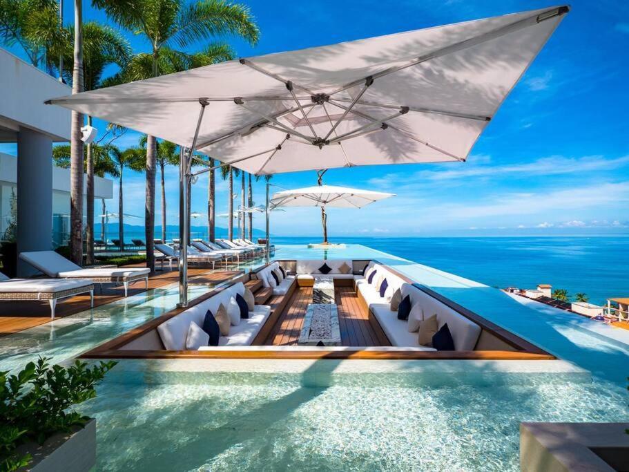 Luxury Oceanview Modern Condo Puerto Vallarta Kültér fotó