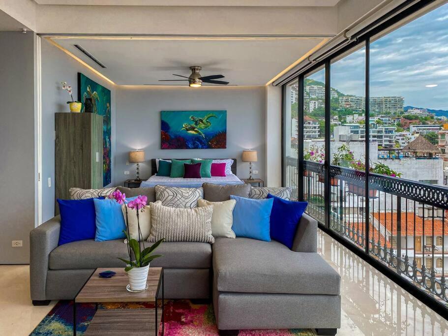 Luxury Oceanview Modern Condo Puerto Vallarta Kültér fotó